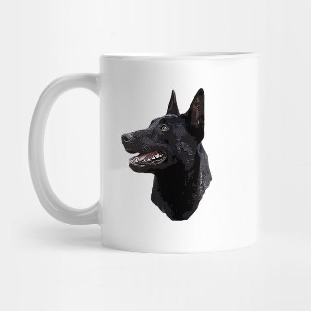 Belgian malinois Shepherd by ElegantCat